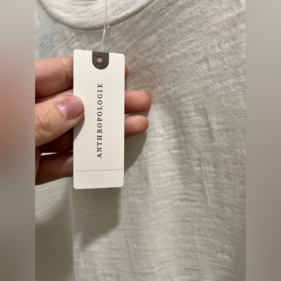 Anthropologie t la Flutter Tee black and white new with tag xxs - Picture 8 of 8